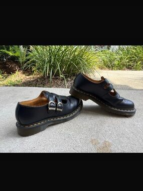 Dr. Martens Mary Jane Black Smooth